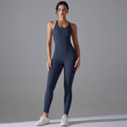Womens Yoga Sportswear 80% nylon 20% spandex Jumpsuit Y-7065 print logo 29
