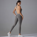 Womens Yoga Sportswear 80% nylon 20% spandex Jumpsuit Y-7065 print logo 81