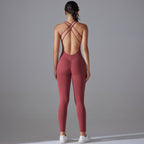 Womens Yoga Sportswear 80% nylon 20% spandex Jumpsuit Y-7065 print logo 57
