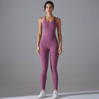 Womens Yoga Sportswear 80% nylon 20% spandex Jumpsuit Y-7065 print logo 45