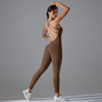 Womens Yoga Sportswear 80% nylon 20% spandex Jumpsuit Y-7065 print logo 21