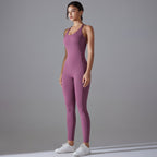 Womens Yoga Sportswear 80% nylon 20% spandex Jumpsuit Y-7065 print logo 46