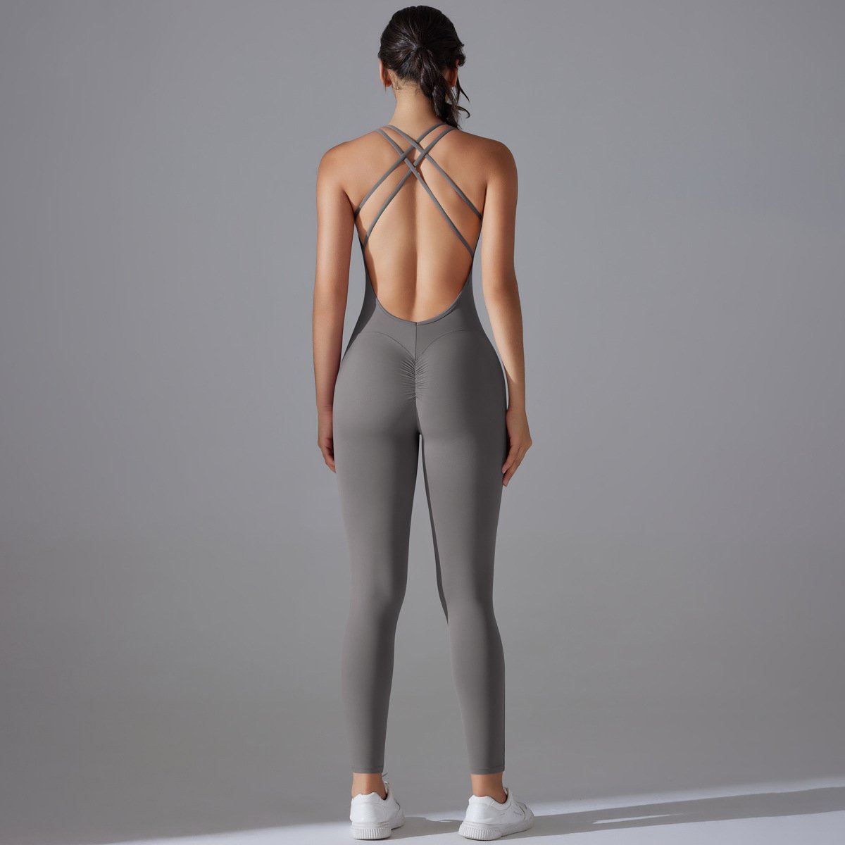 Womens Yoga Sportswear 80% nylon 20% spandex Jumpsuit Y-7065 print logo 78