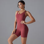 Womens Training Yoga 80% nylon 20% spandex Bodysuit Y-7066 print logo 81