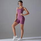 Womens Training Yoga 80% nylon 20% spandex Bodysuit Y-7066 print logo 57
