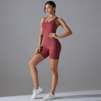 Womens Training Yoga 80% nylon 20% spandex Bodysuit Y-7066 print logo 74