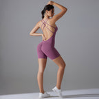 Womens Training Yoga 80% nylon 20% spandex Bodysuit Y-7066 print logo 54
