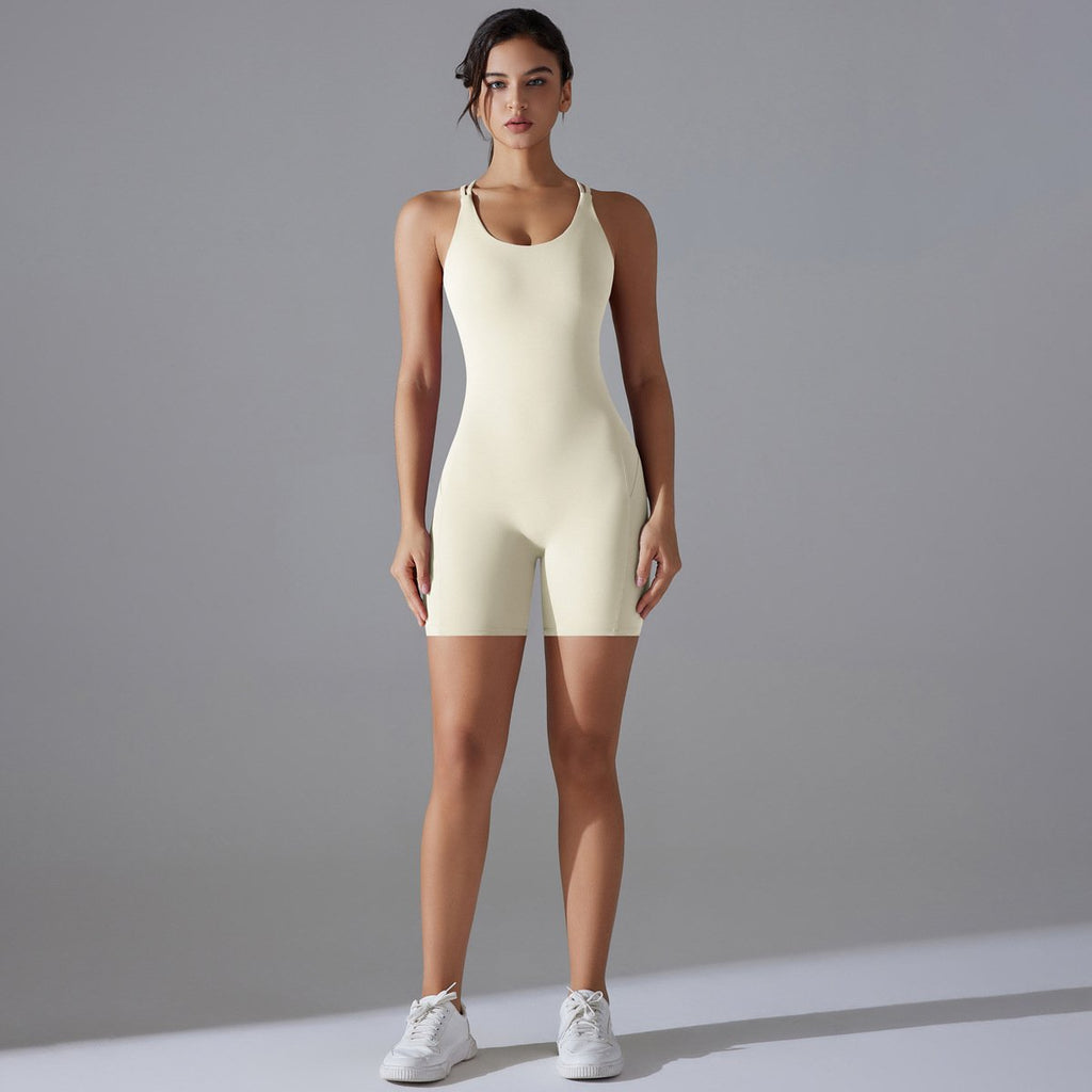 Womens Training Yoga 80% nylon 20% spandex Bodysuit Y-7066 print logo 82