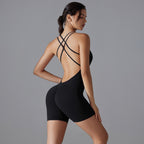 Womens Training Yoga 80% nylon 20% spandex Bodysuit Y-7066 print logo 50