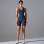 Womens Training Yoga 80% nylon 20% spandex Bodysuit Y-7066 print logo 26