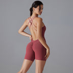 Womens Training Yoga 80% nylon 20% spandex Bodysuit Y-7066 print logo 78