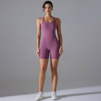 Womens Training Yoga 80% nylon 20% spandex Bodysuit Y-7066 print logo 51
