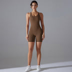 Womens Training Yoga 80% nylon 20% spandex Bodysuit Y-7066 print logo 16