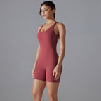 Womens Training Yoga 80% nylon 20% spandex Bodysuit Y-7066 print logo 76