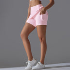Womens Casual Sportswear 93%Nylon 7%Spandex Skirts Y-7067 print logo 49