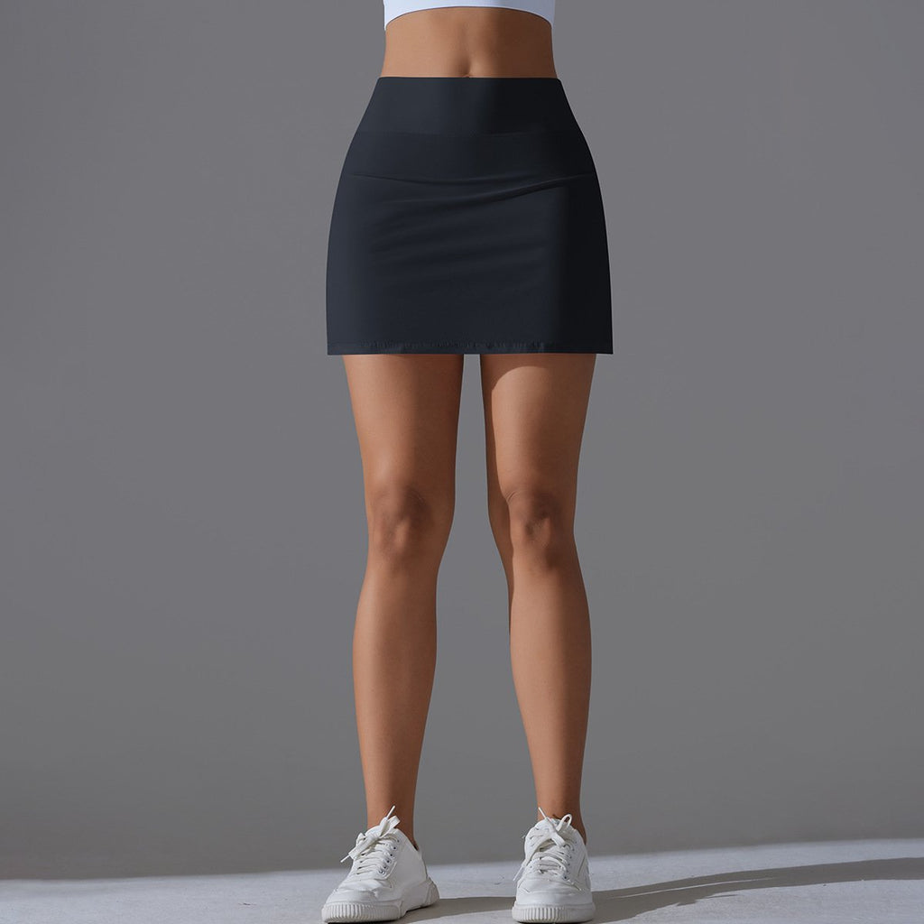 Womens Casual Sportswear 93%Nylon 7%Spandex Skirts Y-7067 print logo 13