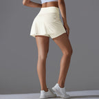 Womens Casual Sportswear 93%Nylon 7%Spandex Skirts Y-7067 print logo 61