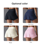 Womens Casual Sportswear 93%Nylon 7%Spandex Skirts Y-7067 print logo 18