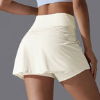 Womens Casual Sportswear 93%Nylon 7%Spandex Skirts Y-7067 print logo 2
