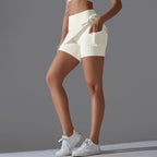 Womens Casual Sportswear 93%Nylon 7%Spandex Skirts Y-7067 print logo 62
