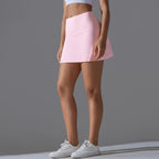 Womens Casual Sportswear 93%Nylon 7%Spandex Skirts Y-7067 print logo 50