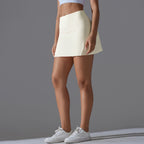 Womens Casual Sportswear 93%Nylon 7%Spandex Skirts Y-7067 print logo 63