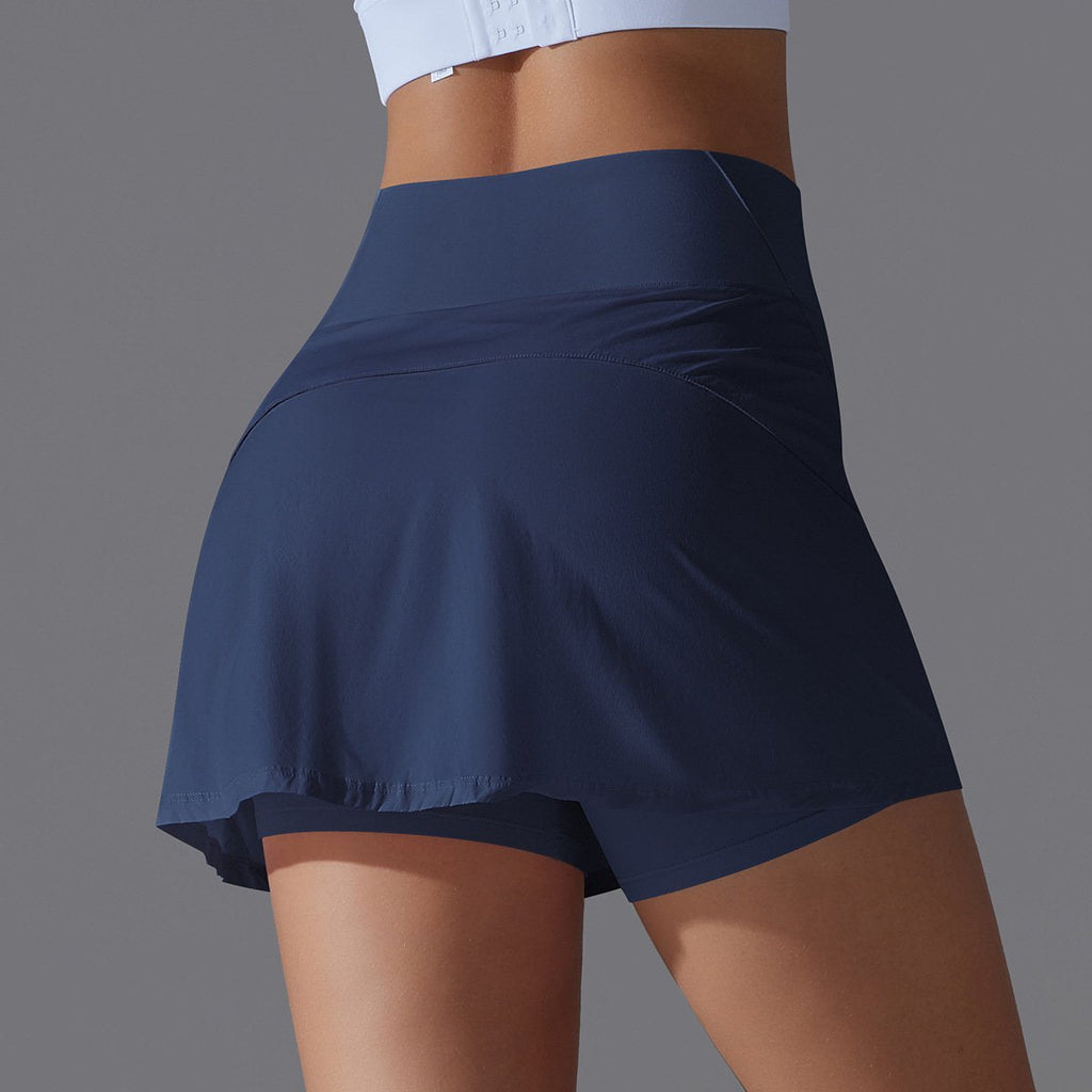 Womens Casual Sportswear 93%Nylon 7%Spandex Skirts Y-7067 print logo 27