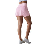 Womens Casual Sportswear 93%Nylon 7%Spandex Skirts Y-7067 print logo 11