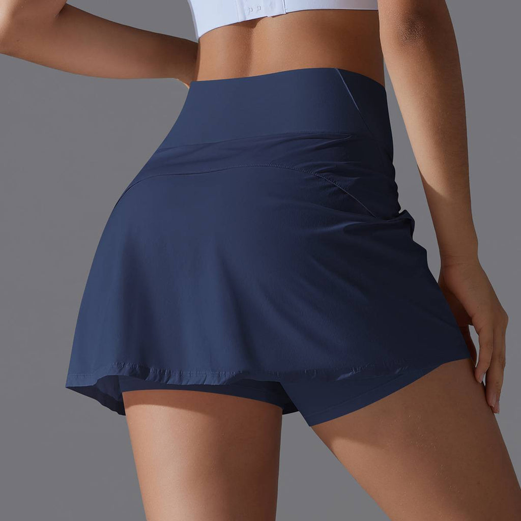 Womens Casual Sportswear 93%Nylon 7%Spandex Skirts Y-7067 print logo 28