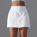 Womens Sportswear Tennis 75%Nylon 25%Spandex Skirts Y-7068 print logo 25