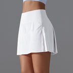 Womens Sportswear Tennis 75%Nylon 25%Spandex Skirts Y-7068 print logo 26