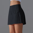Womens Sportswear Tennis 75%Nylon 25%Spandex Skirts Y-7068 print logo 43