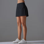 Womens Sportswear Tennis 75%Nylon 25%Spandex Skirts Y-7068 print logo 35