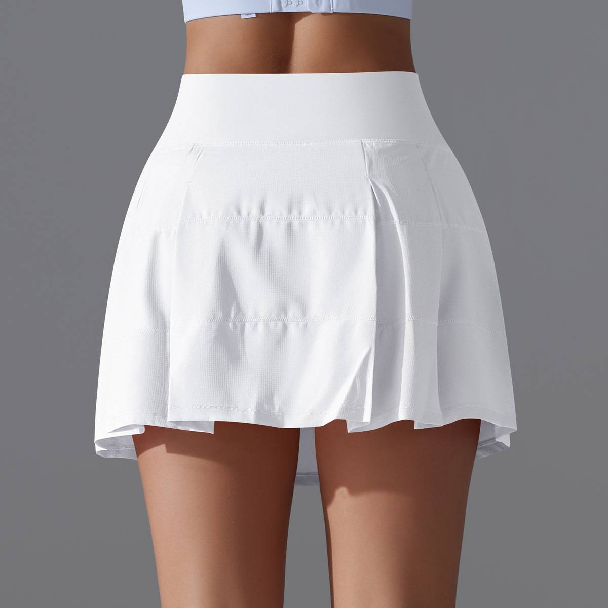 Womens Sportswear Tennis 75%Nylon 25%Spandex Skirts Y-7068 print logo 27
