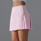 Womens Sportswear Tennis 75%Nylon 25%Spandex Skirts Y-7068 print logo 60