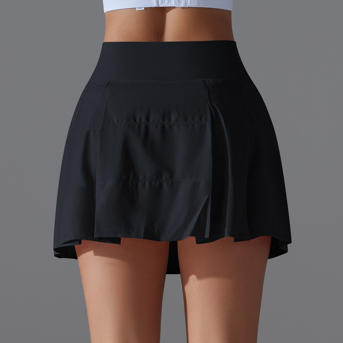 Womens Sportswear Tennis 75%Nylon 25%Spandex Skirts Y-7068 print logo 44