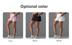Womens Sportswear Tennis 75%Nylon 25%Spandex Skirts Y-7068 print logo 16