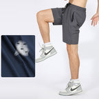Mens Running Workout 80% nylon 20% spandex Y-B62D Shorts print logo 7
