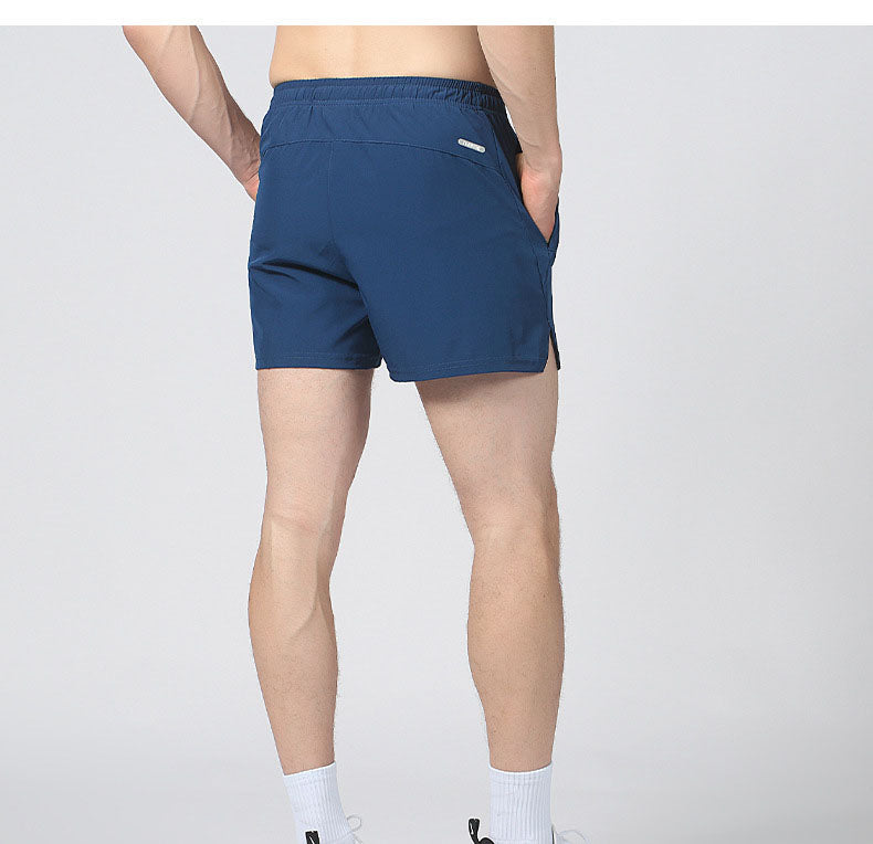 Mens Gym Fitness 90% polyester 10% spandex Shorts Y-B65D print logo 37