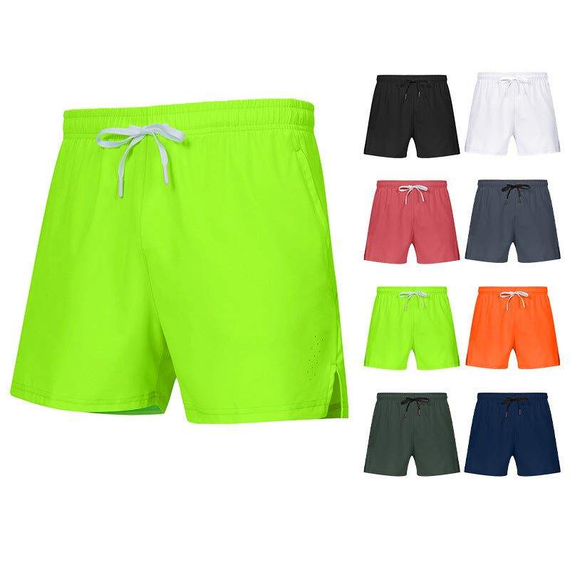 Mens Gym Fitness 90% polyester 10% spandex Shorts Y-B65D print logo 13