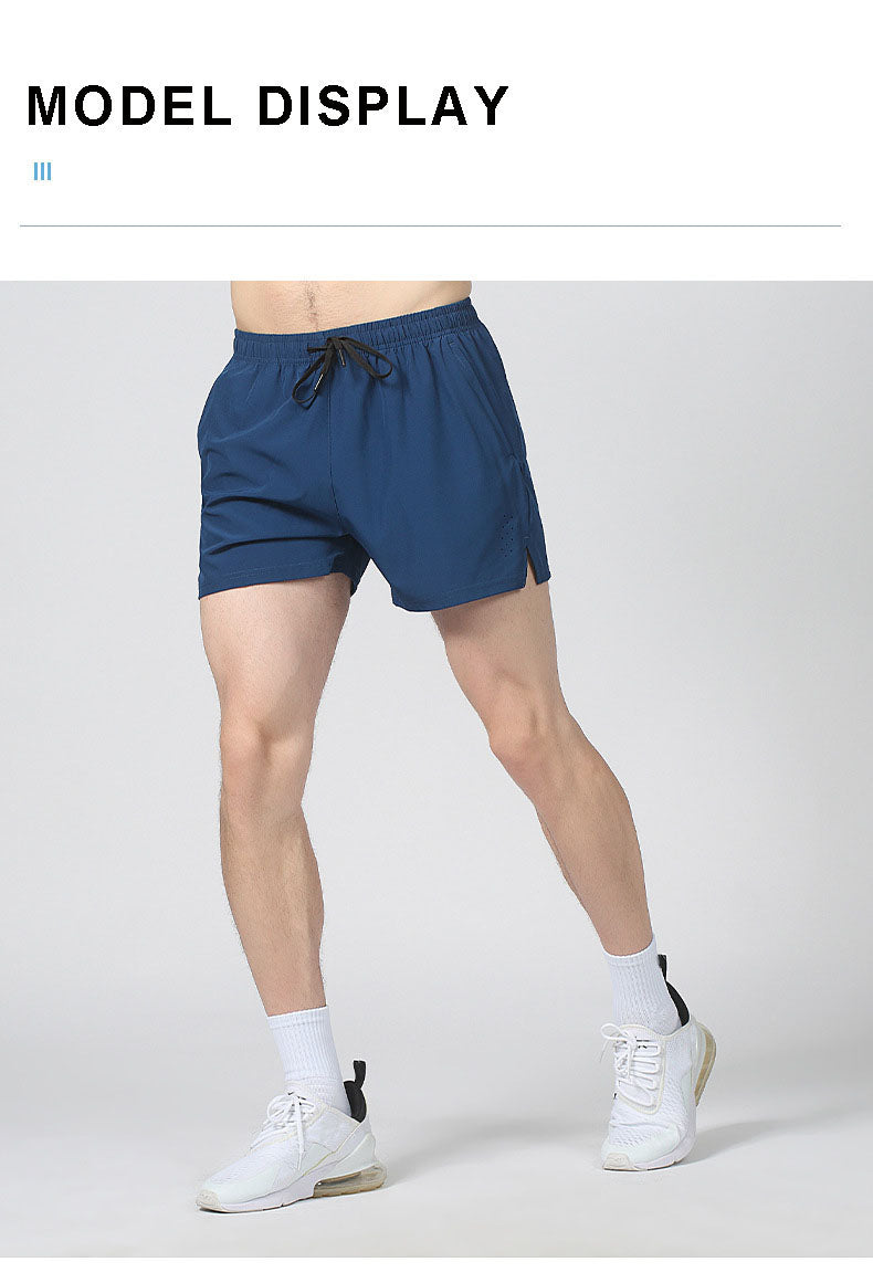 Mens Gym Fitness 90% polyester 10% spandex Shorts Y-B65D print logo 33