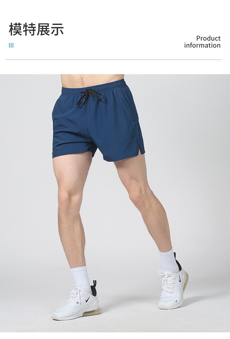 Mens Gym Fitness 90% polyester 10% spandex Shorts Y-B65D print logo 34