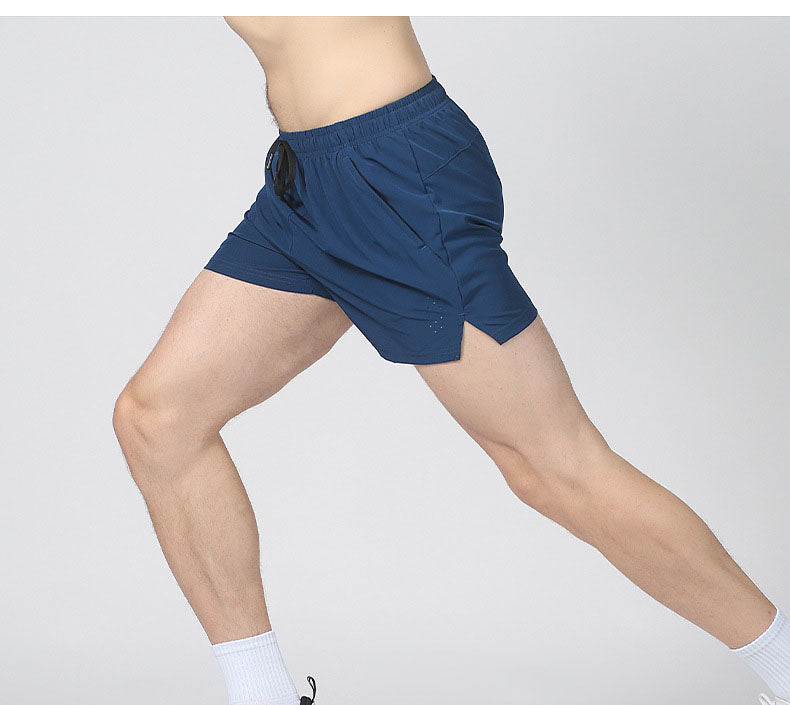 Mens Gym Fitness 90% polyester 10% spandex Shorts Y-B65D print logo 35