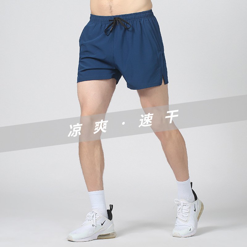 Mens Gym Fitness 90% polyester 10% spandex Shorts Y-B65D print logo 12