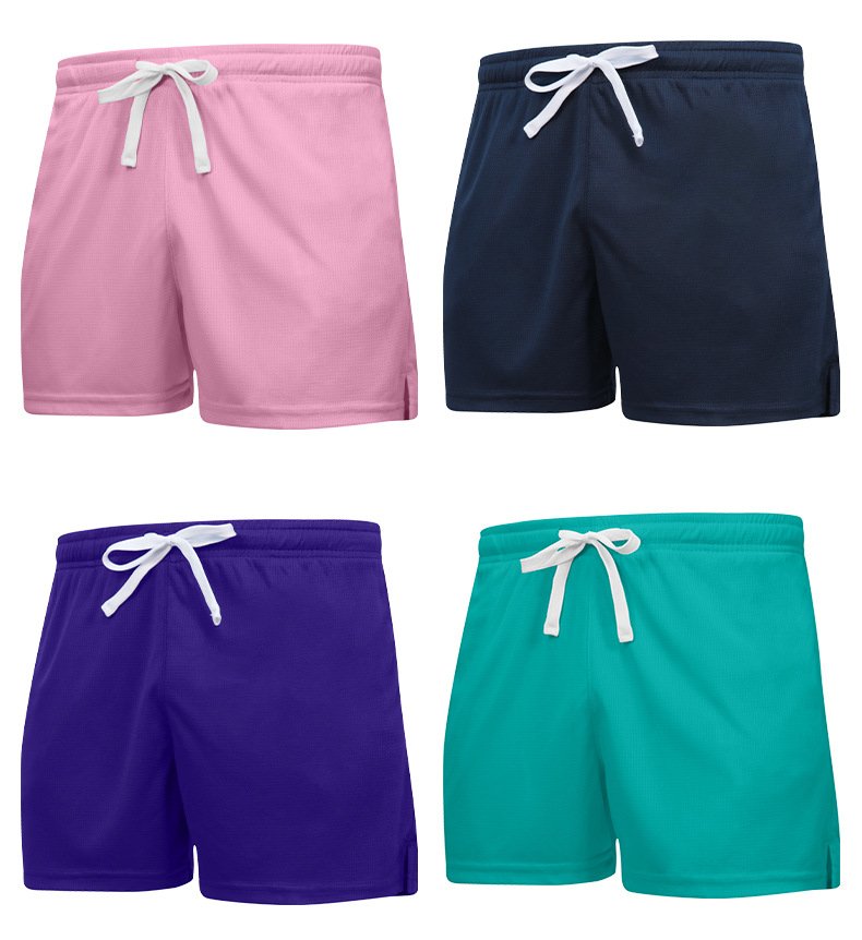 Mens Gym Sports 90% polyester 10% spandex Shorts Y-B66D print logo 41