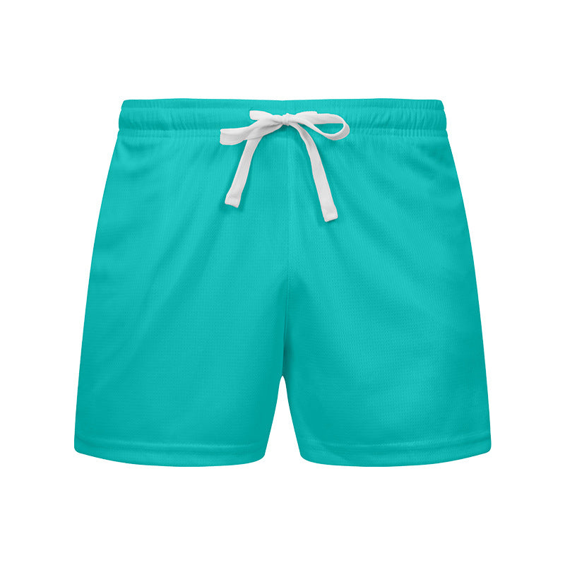 Mens Gym Sports 90% polyester 10% spandex Shorts Y-B66D print logo 26