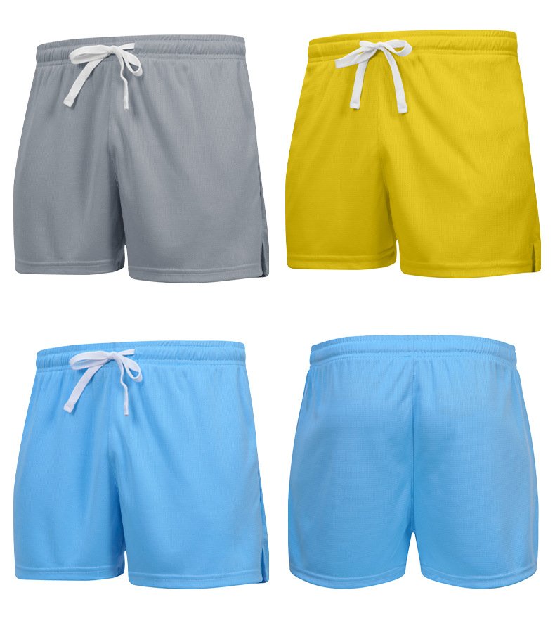 Mens Gym Sports 90% polyester 10% spandex Shorts Y-B66D print logo 42