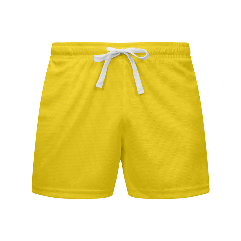 Mens Gym Sports 90% polyester 10% spandex Shorts Y-B66D print logo 10