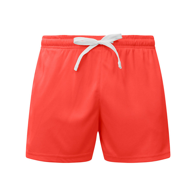 Mens Gym Sports 90% polyester 10% spandex Shorts Y-B66D print logo 4