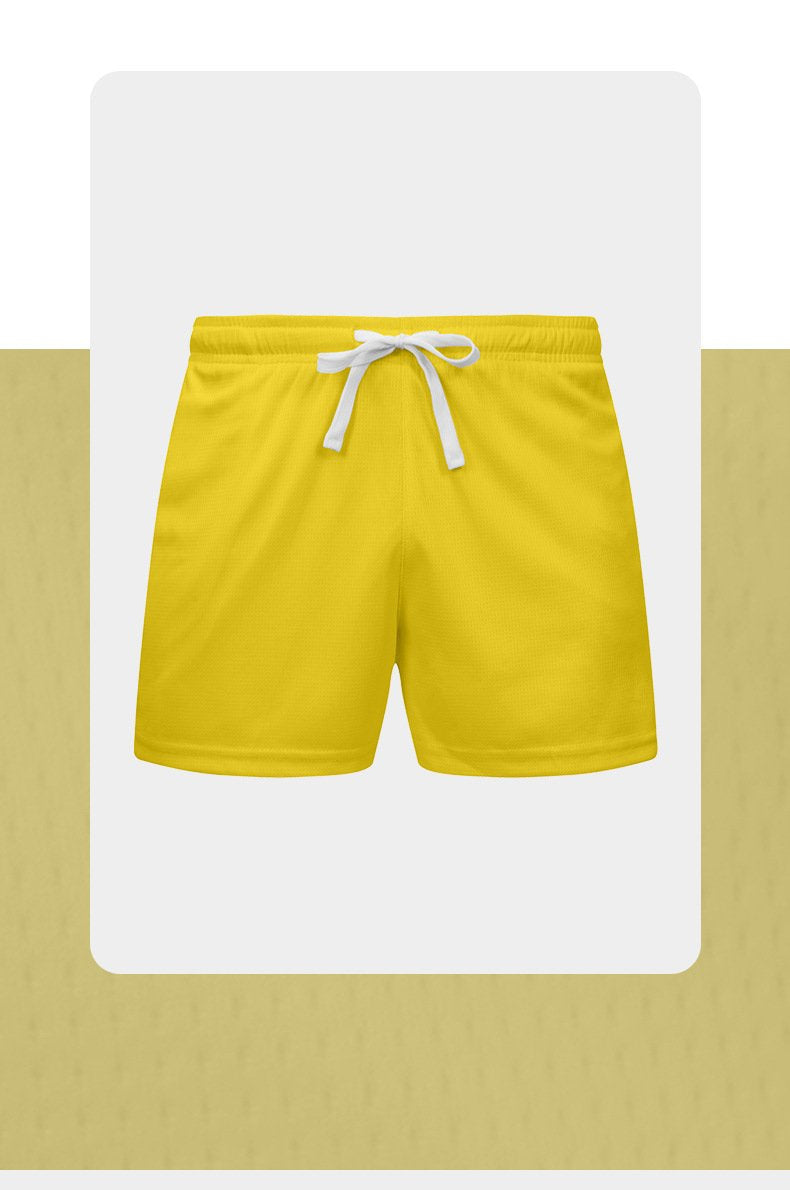 Mens Gym Sports 90% polyester 10% spandex Shorts Y-B66D print logo 36